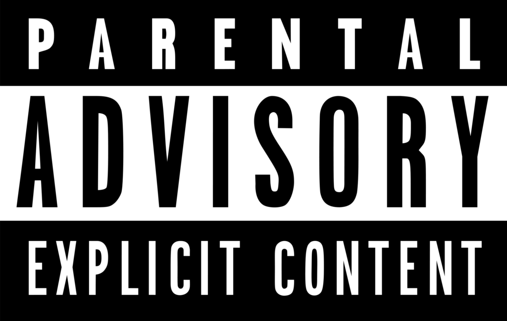 Parental Advisory Sticker Template Album Maker