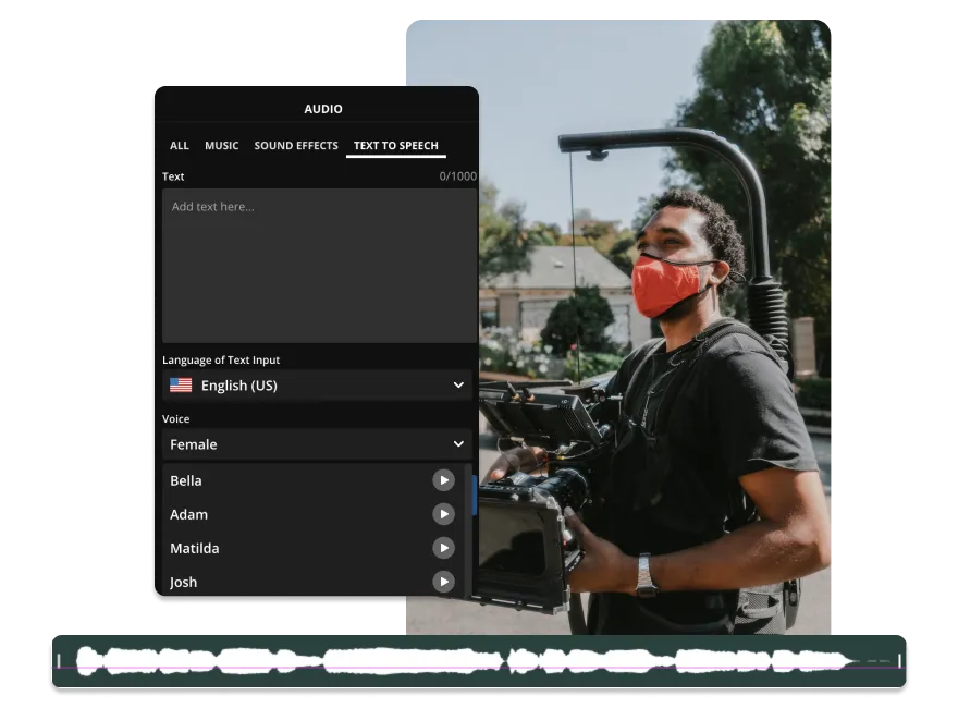 Turn written text into spoken word with text to speech videos  Screenshot