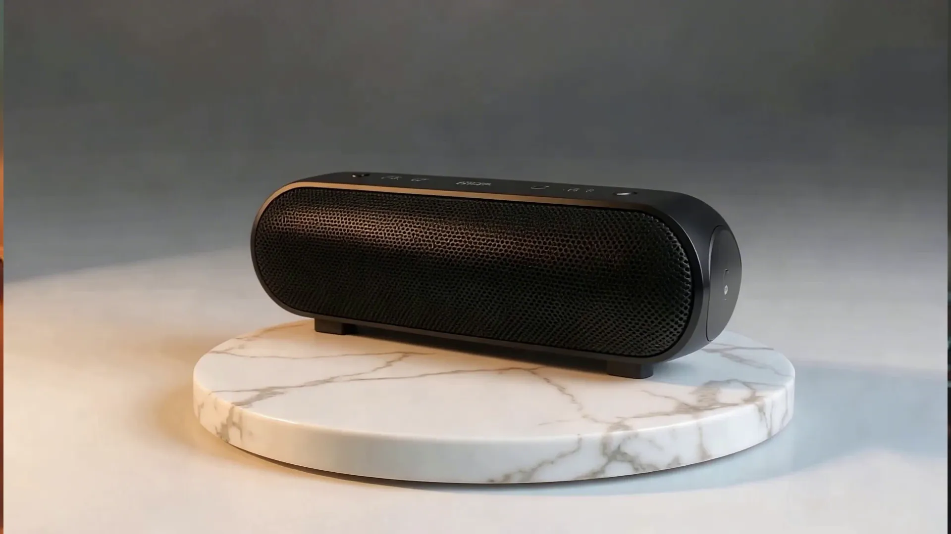 스피커의 클로즈업 샷