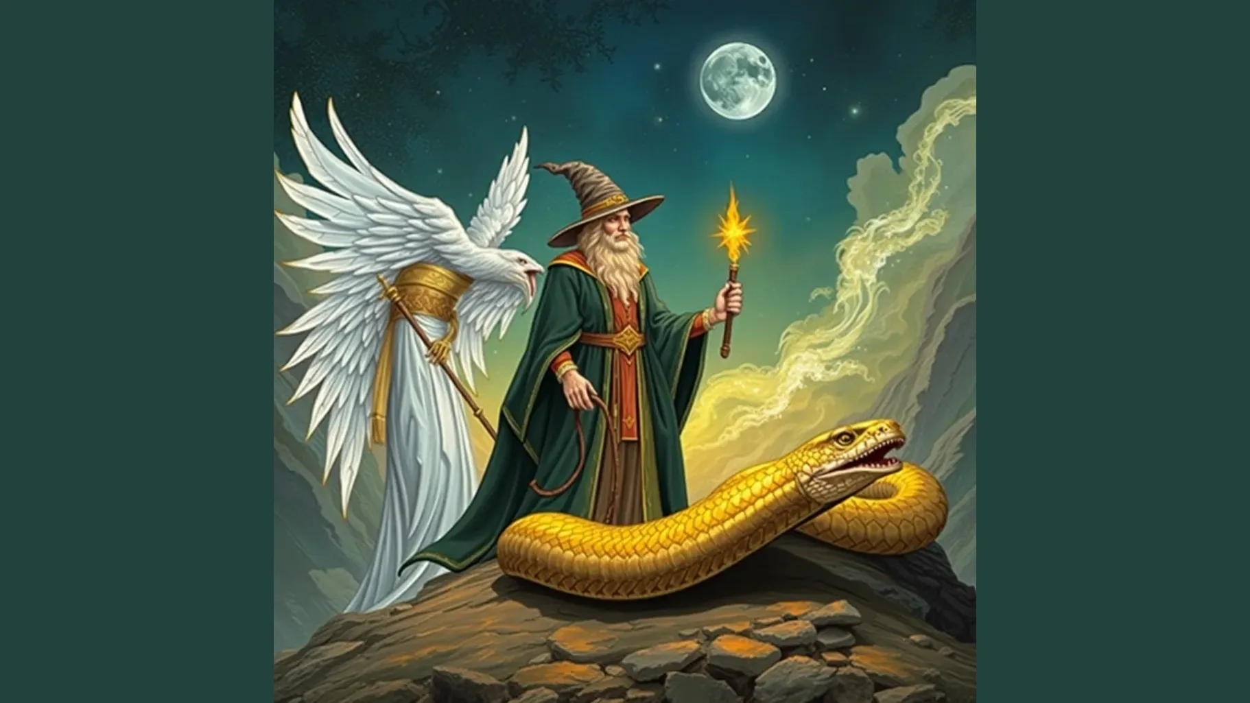 An AI generated fantasy book cover