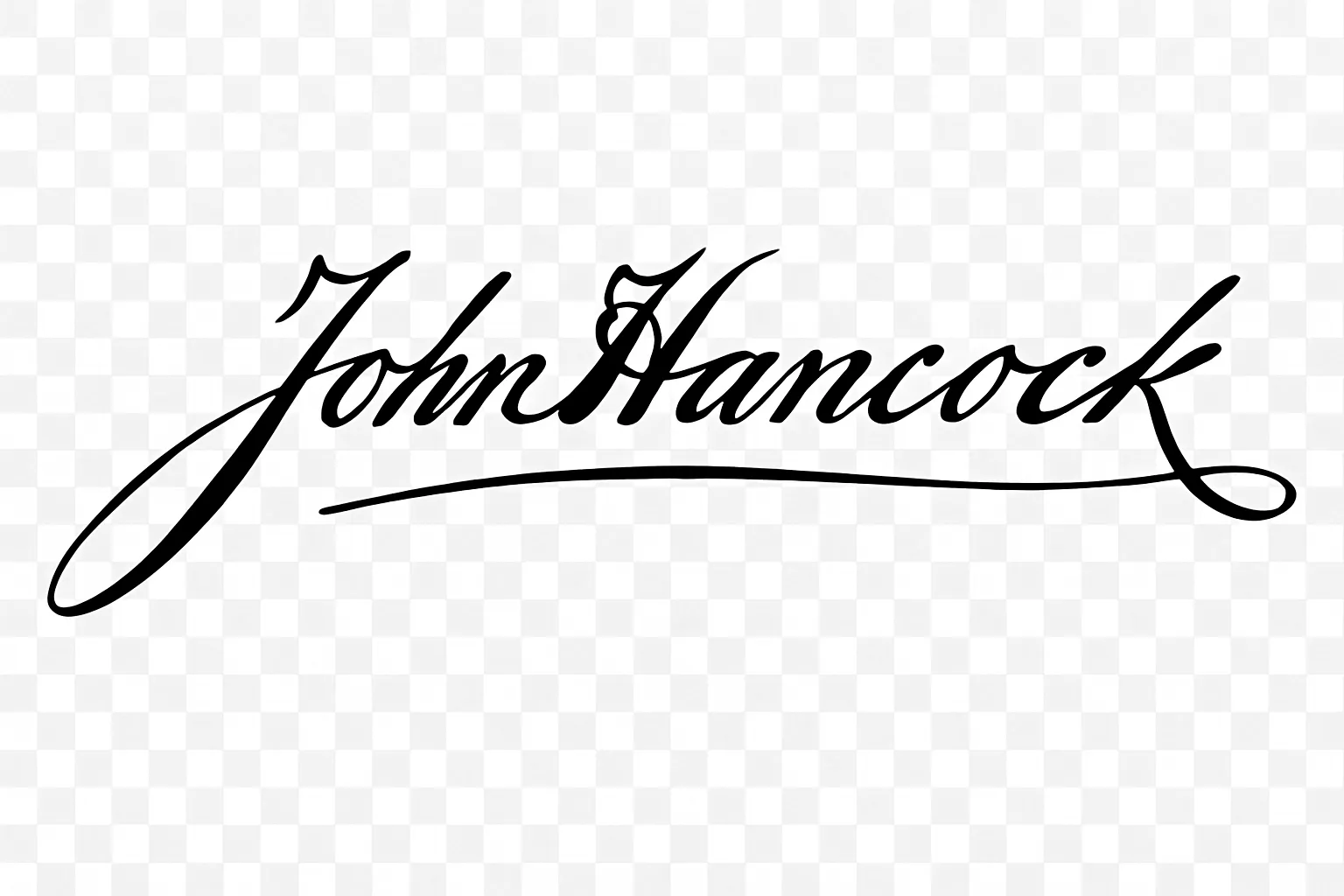 Example digital signature created using an image converted from JPG to PNG to make the background transparent. 