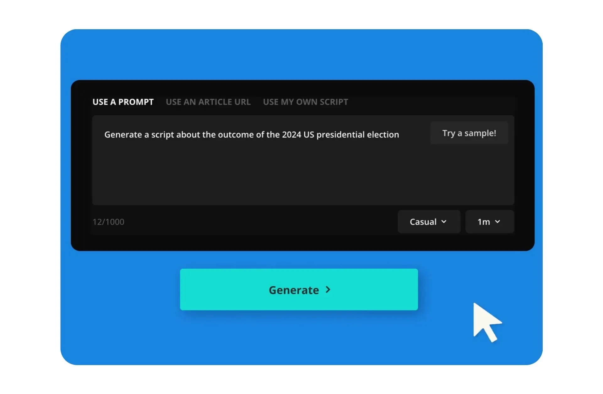 AI Text to Video — Free Generator for any Prompt