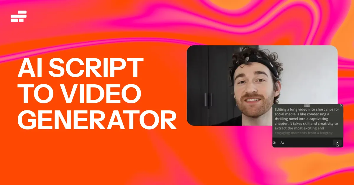 Generador De Video Desde Script Con IA Gratis — En Línea. Sin Descargas.