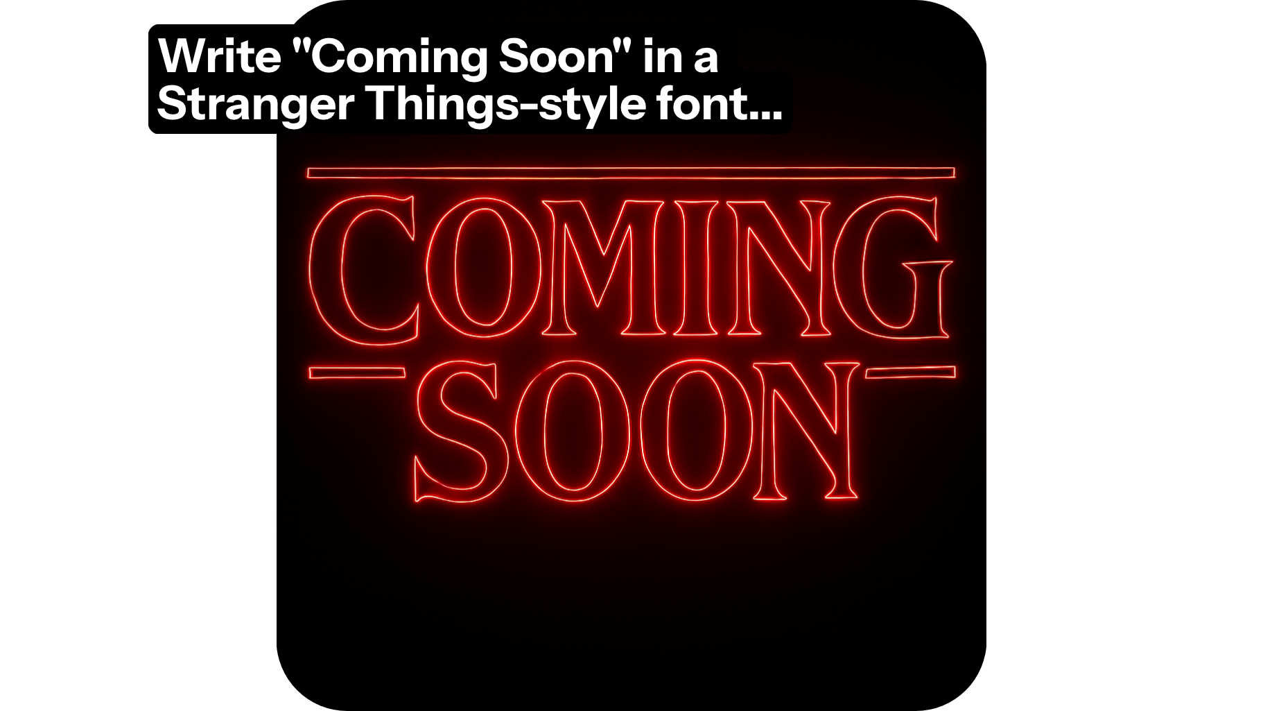 AI Stranger-Things Font Generator