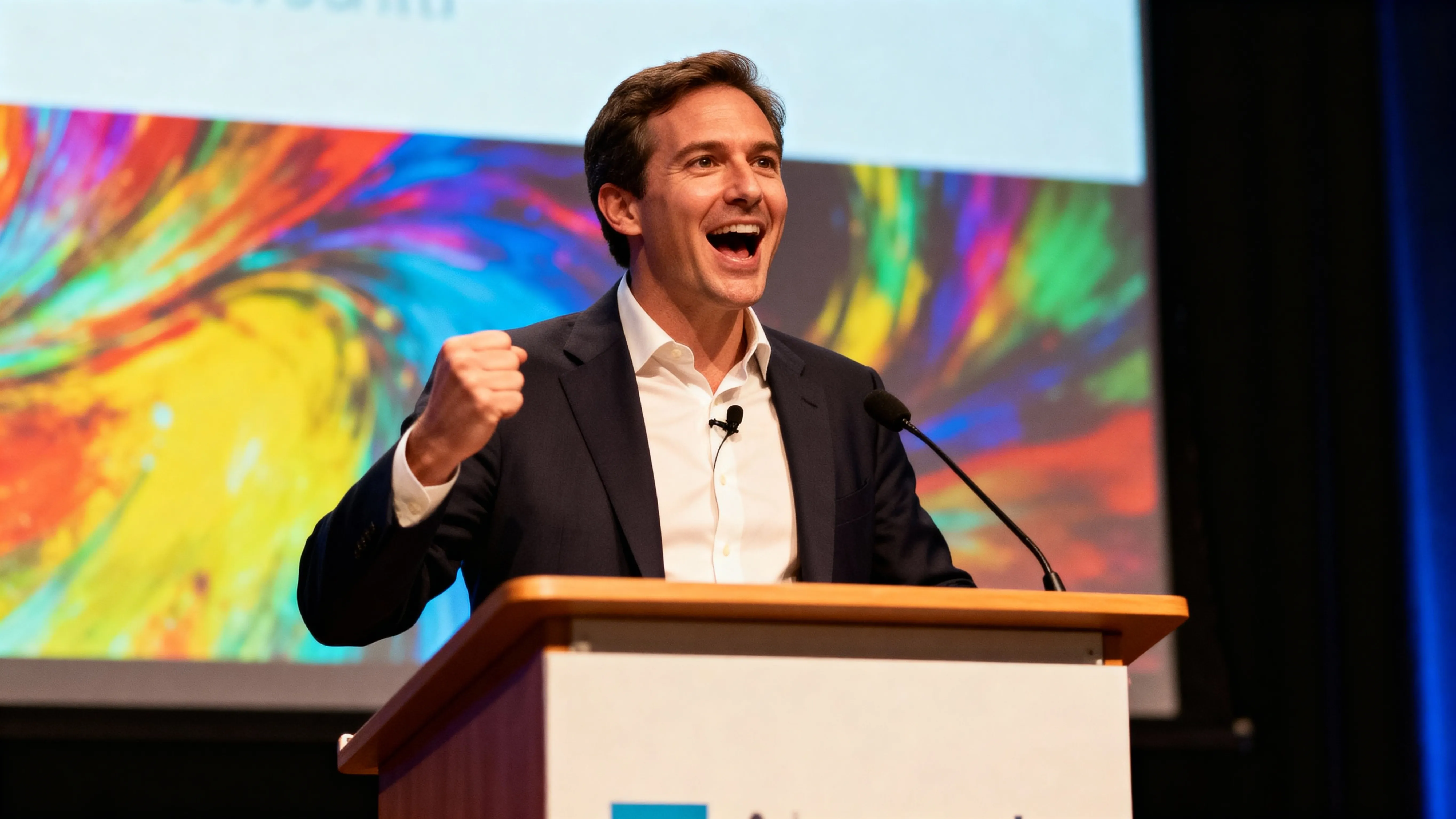 pria sedang memberikan presentasi seru dengan logo-logo beranimasi.jpeg