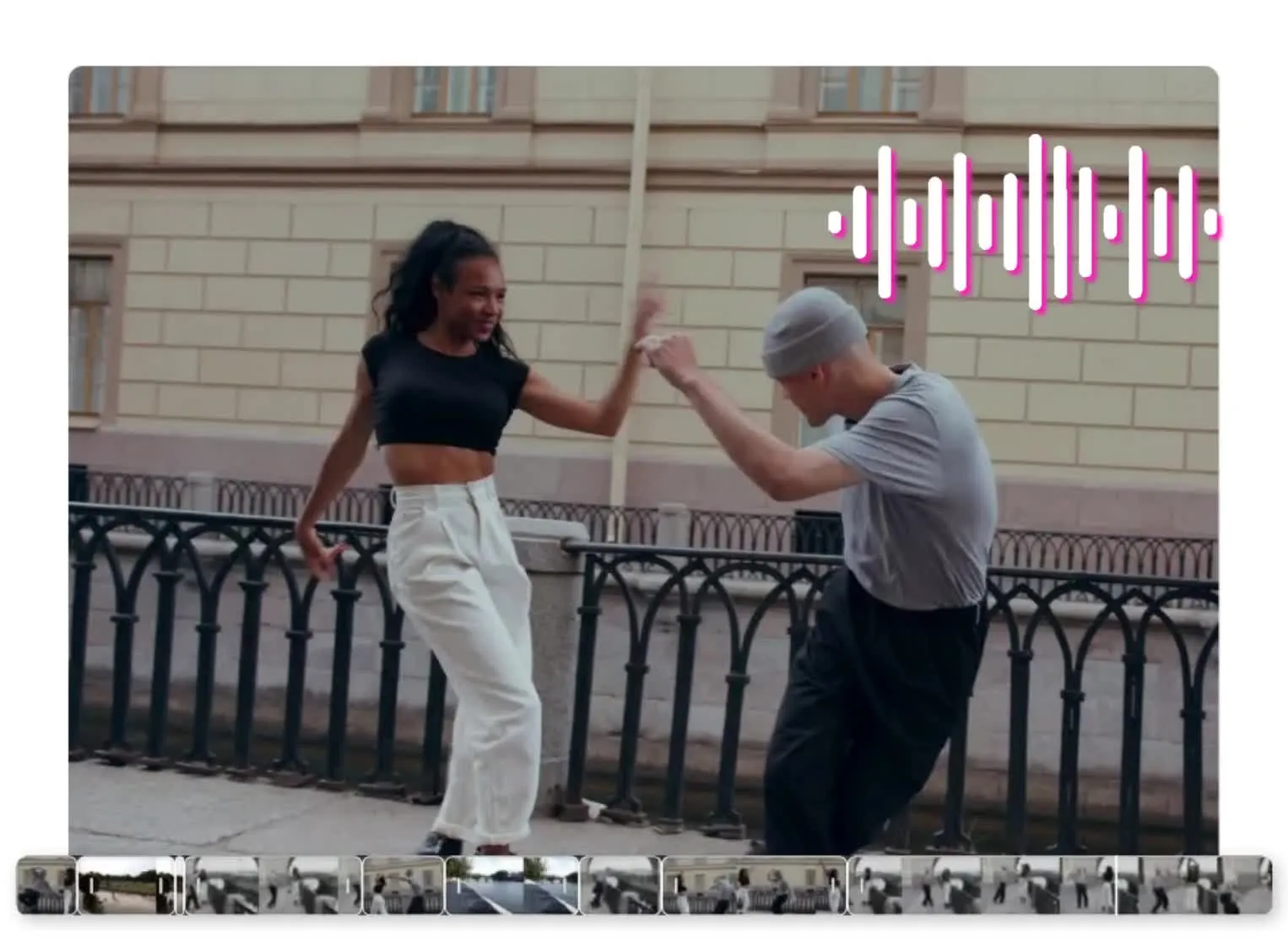 Combine with audio and images — completely online