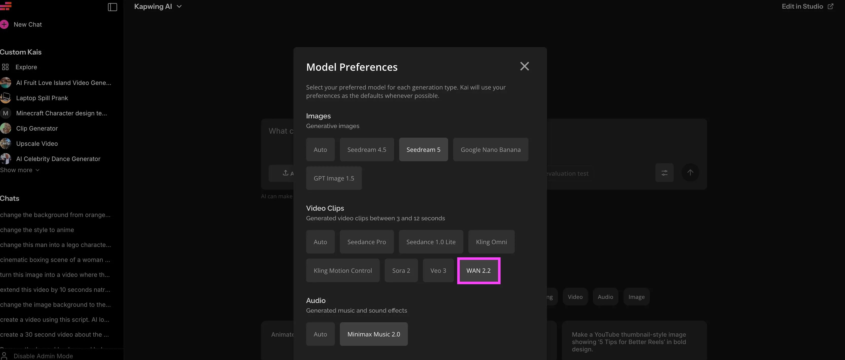 Wan AI Video Generator (2.2) — Image to Video & Text to Video