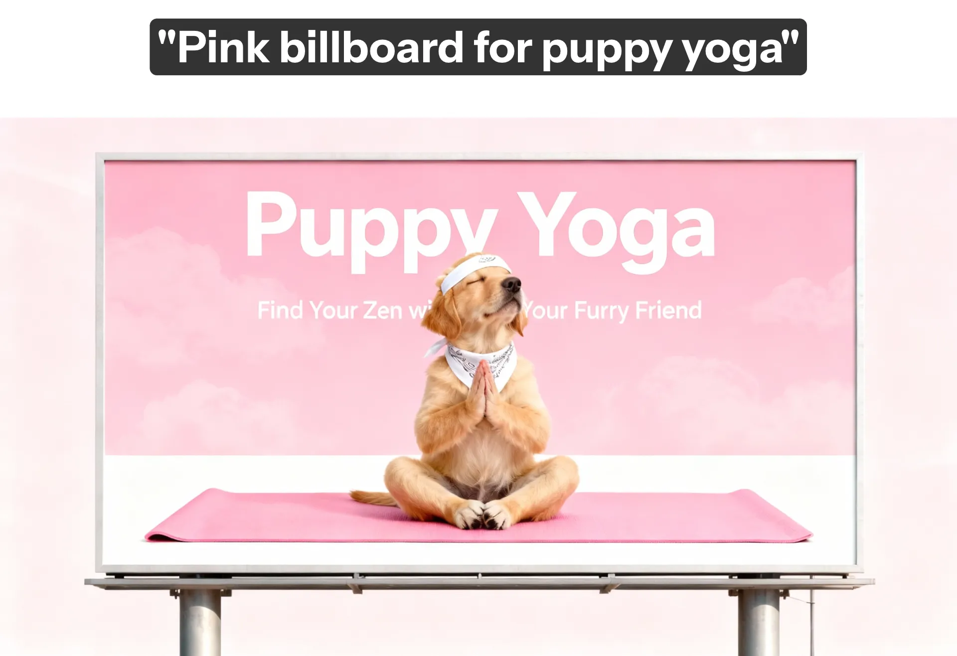 Da ideia à imagem final — instantaneamente