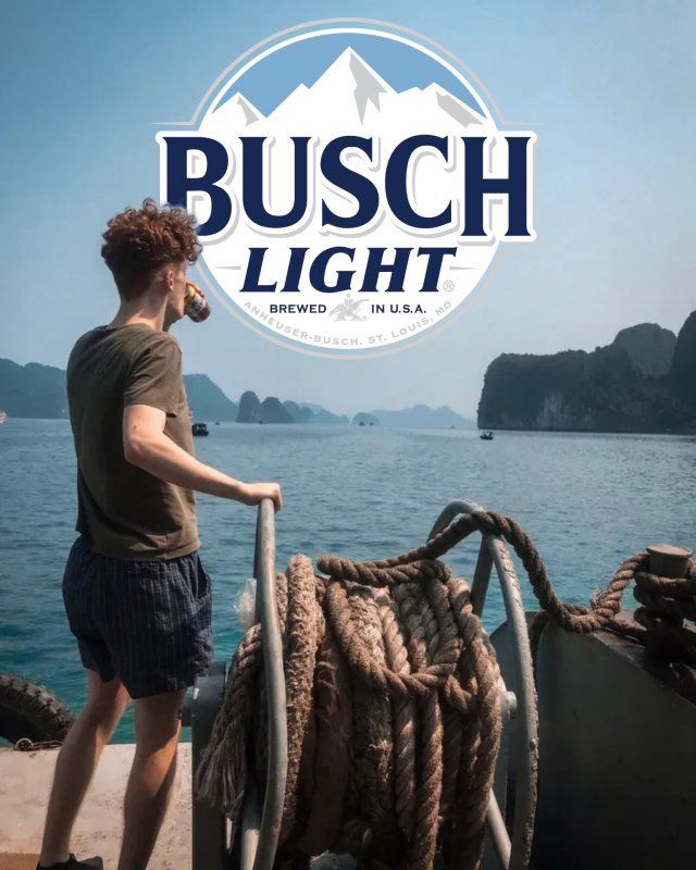 Busch Light Beer Poster TikTok Template