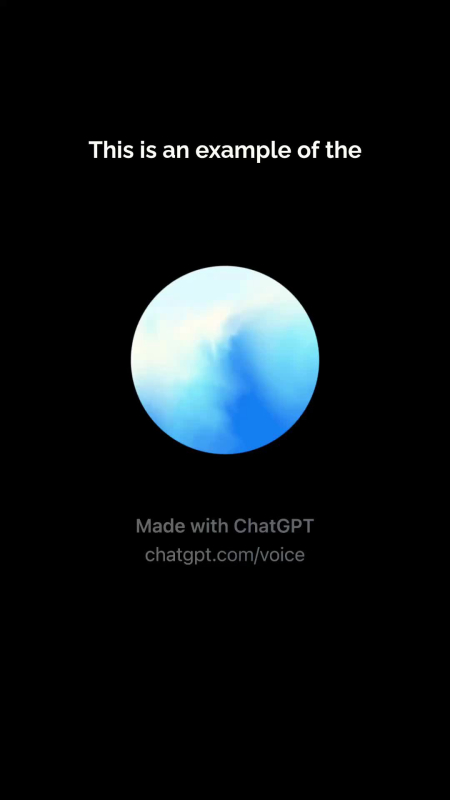 Chat GPT Voice Mode Template — Kapwing