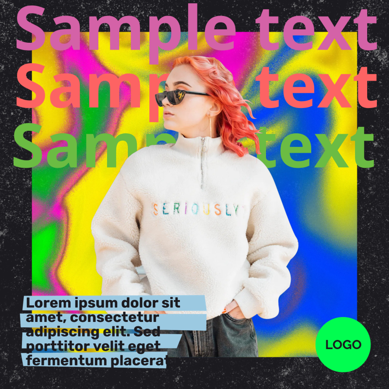 Colorful Album Cover Art
