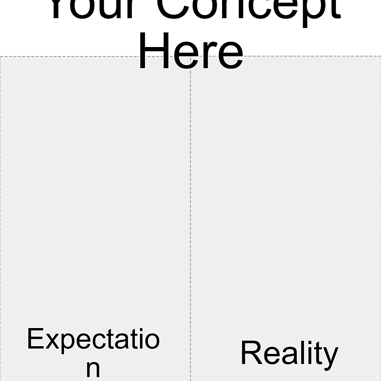 Expectation vs. Reality Meme Template — Kapwing, image size:1280x1280