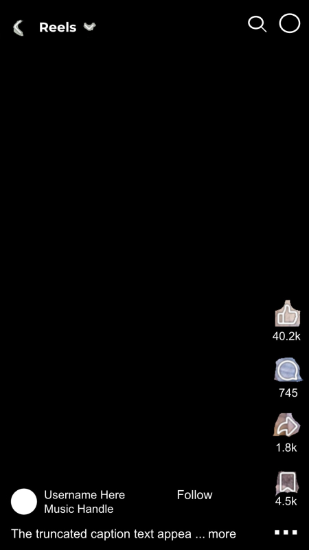 Facebook Story Post Template