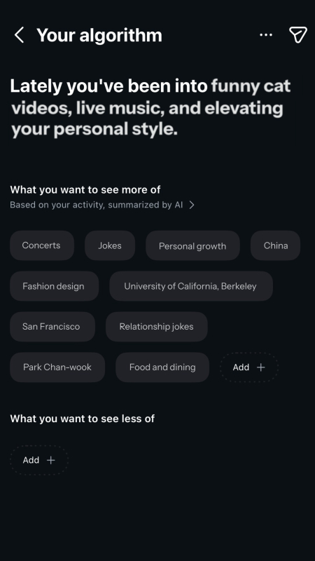 Instagram 'Your Algorithm' Trend Template