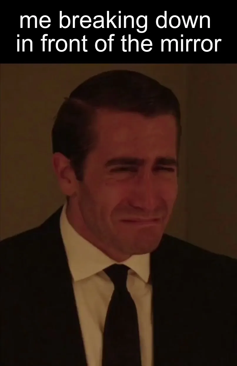 Crying Wojak / Feels Guy Smile Mask Meme Template — Kapwing