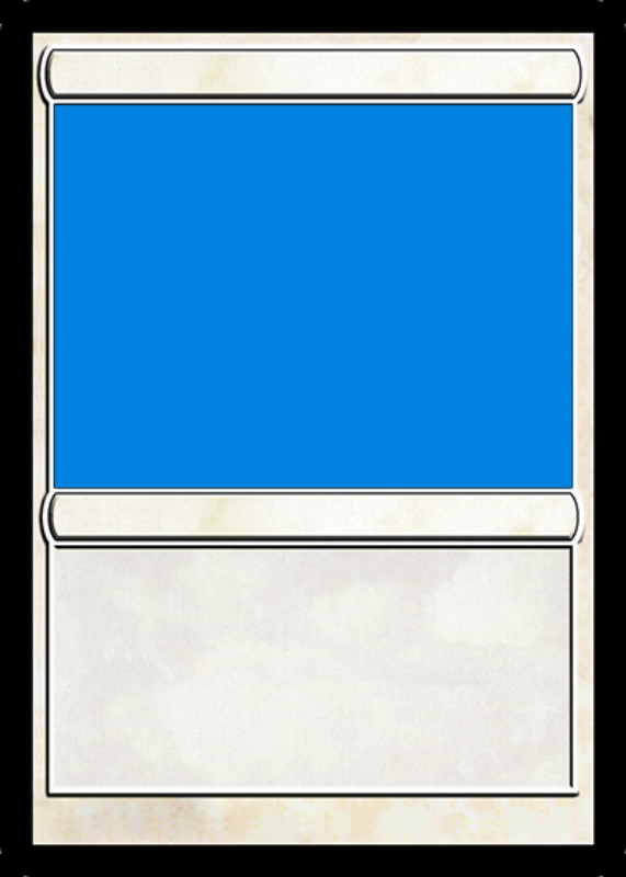 Magic The Gathering (MTG) Blank Card Template