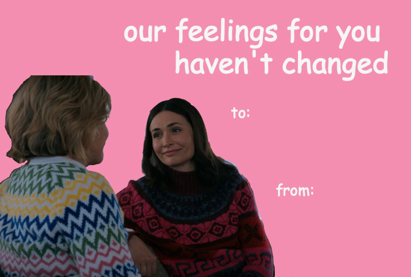 Pluribus Valentine’s Day Meme Card – “Our Feelings for You Haven’t Changed”