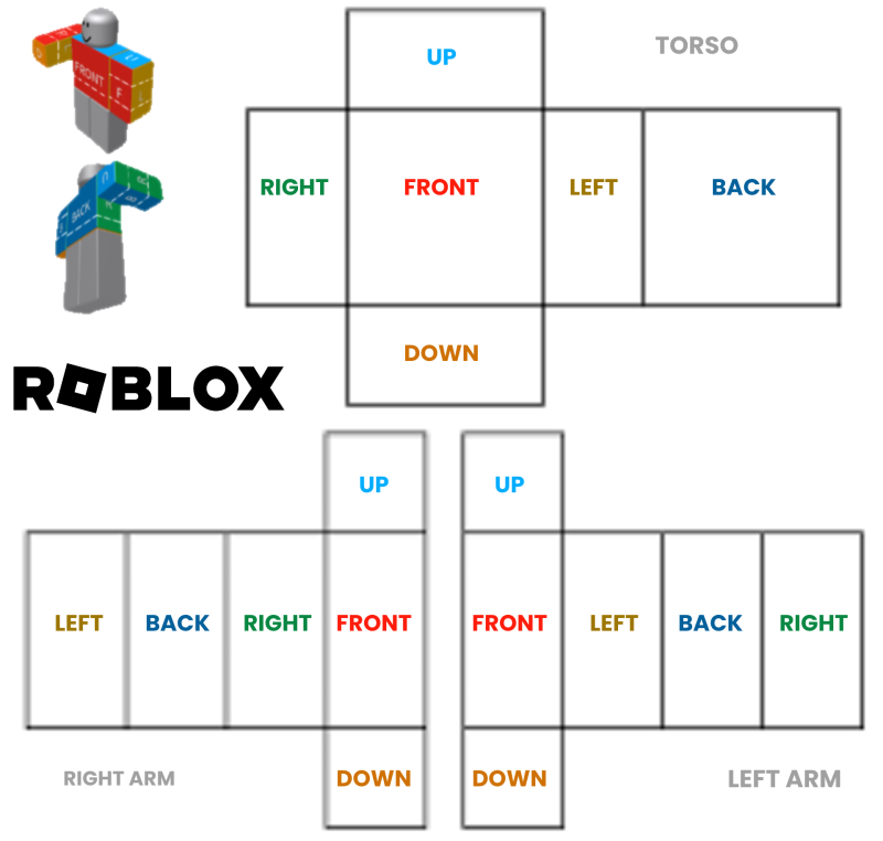 Roblox Tshirt Template Kapwing