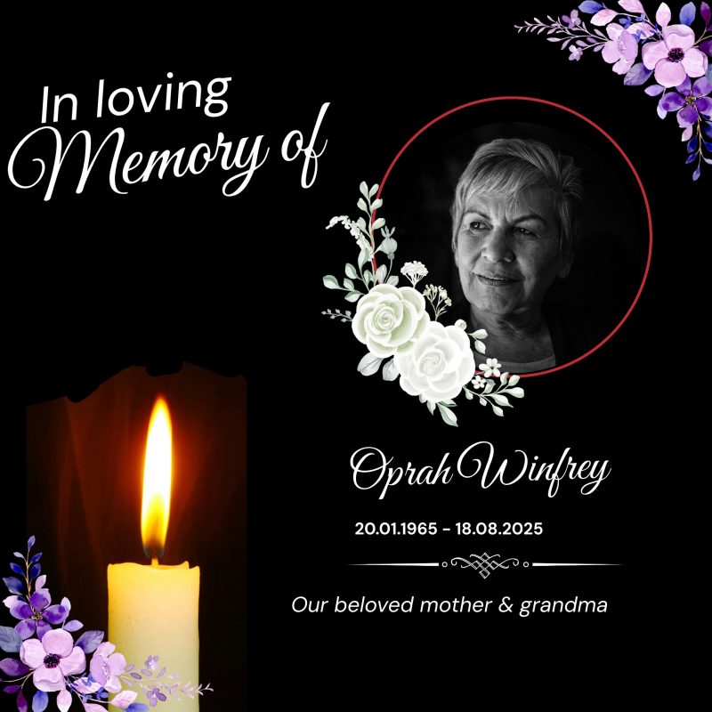 In Loving Memory Templates (Customizable and Free Download) for Free Printable In Loving Memory Templates