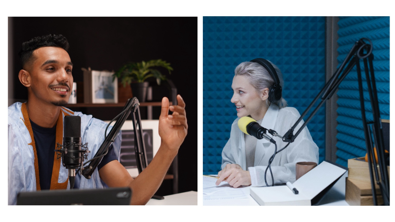 Side by Side Podcast Interview Template
