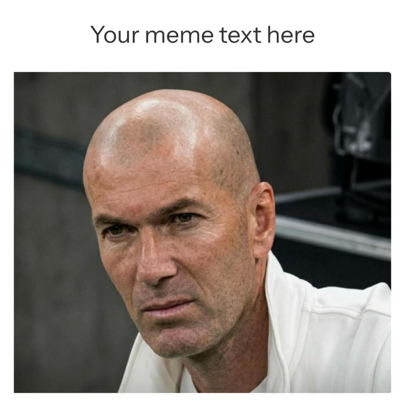 Zinedine Zidane Disappointed Son Meme (World Cup 2026)