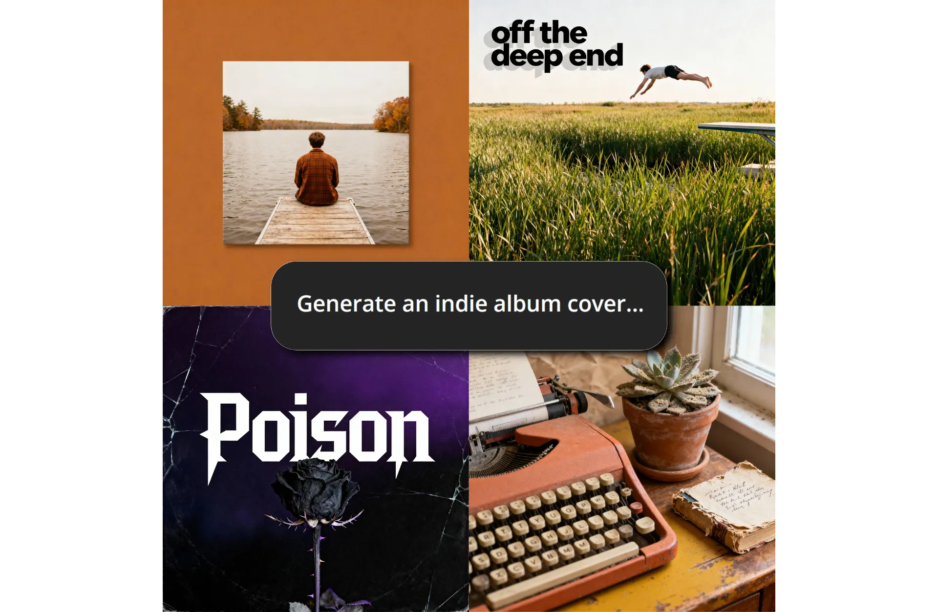 AI ALBUM COVER GENERATOR