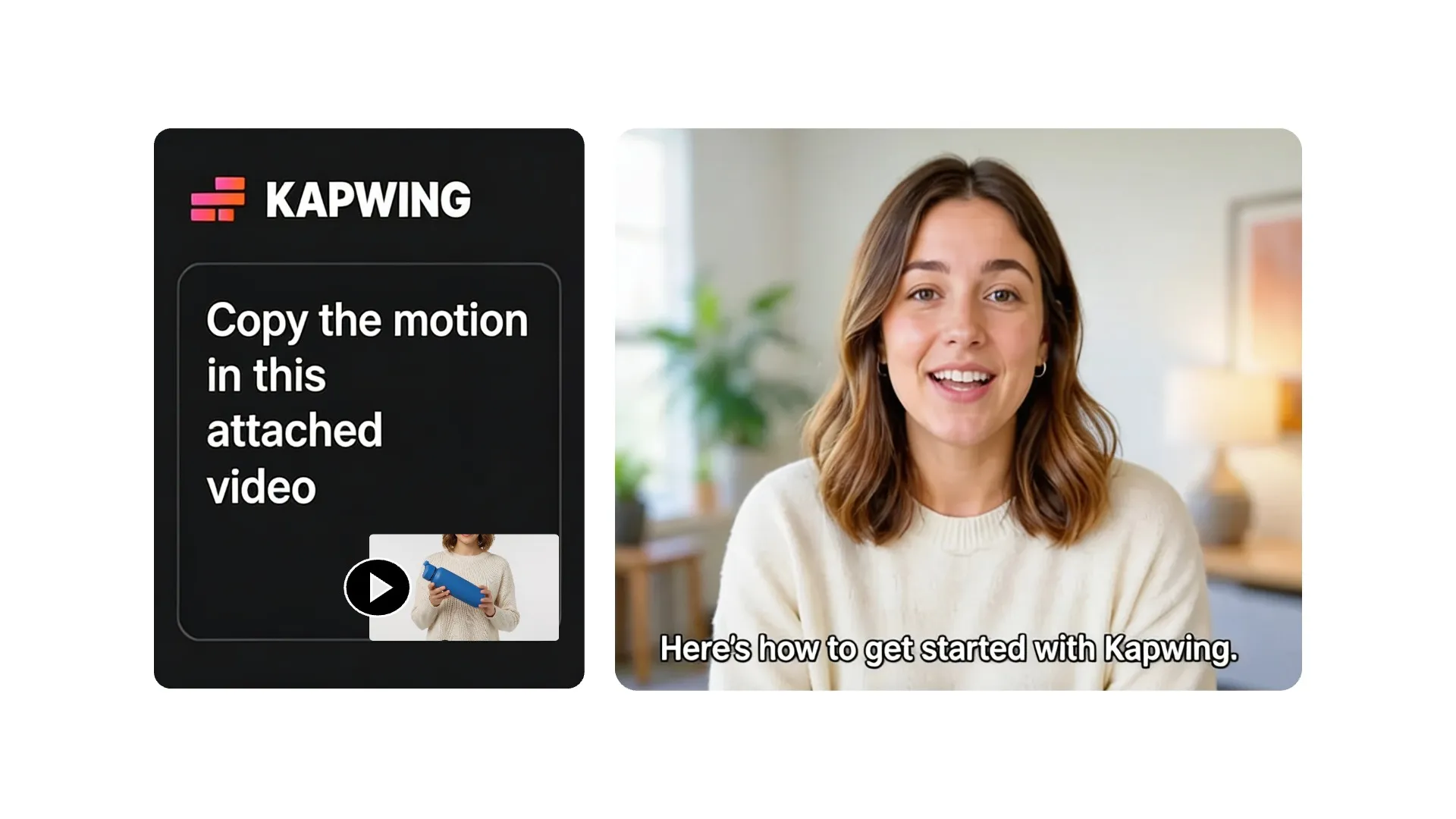 Reference-led Videos