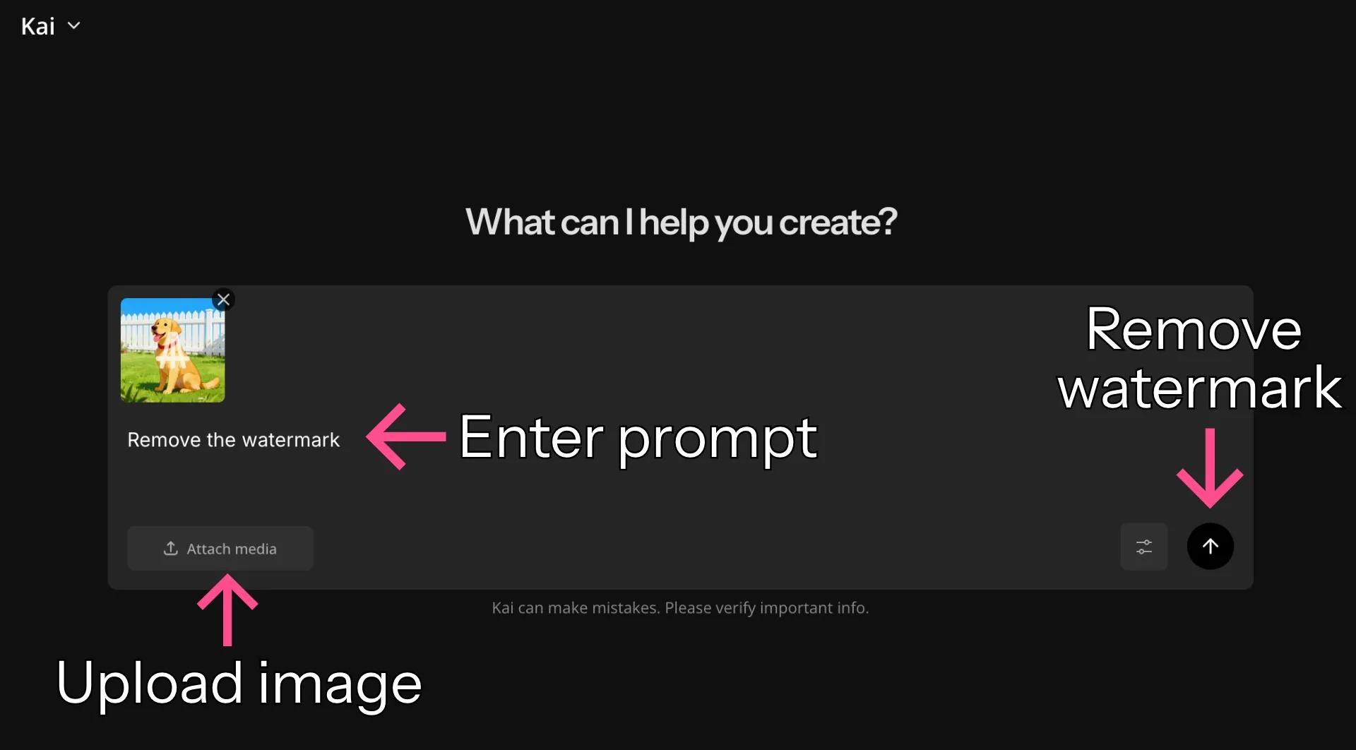 사진에서 워터마크 제거하는 방법