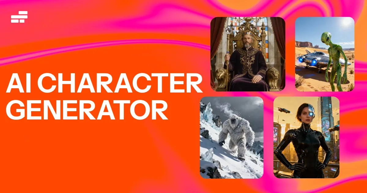 AI Character Generator — Use Custom Characters In Images & Videos