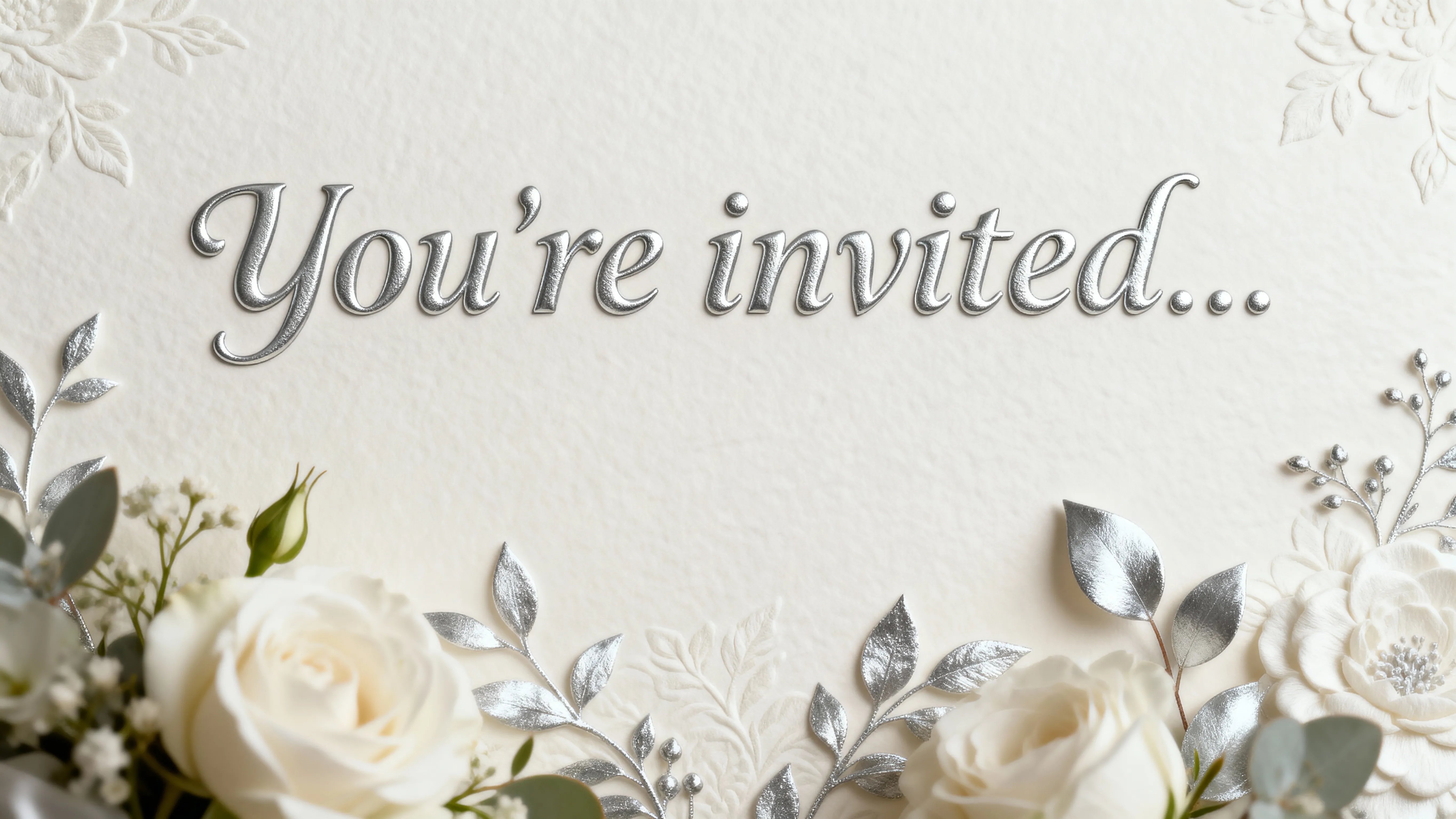 wedding invite example text art